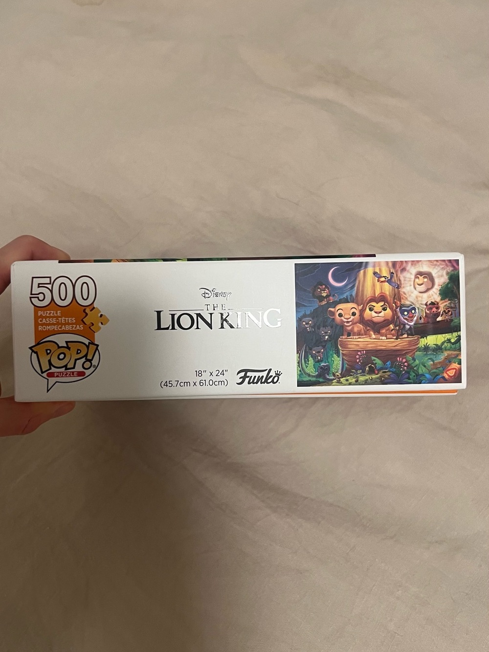 Disney The Lion King 500 piece puzzle!  colorful good condition - Picture 3 of 4